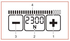 הגדרת כוח מתיחה במכשיר קשירה נטען Signode BXT3