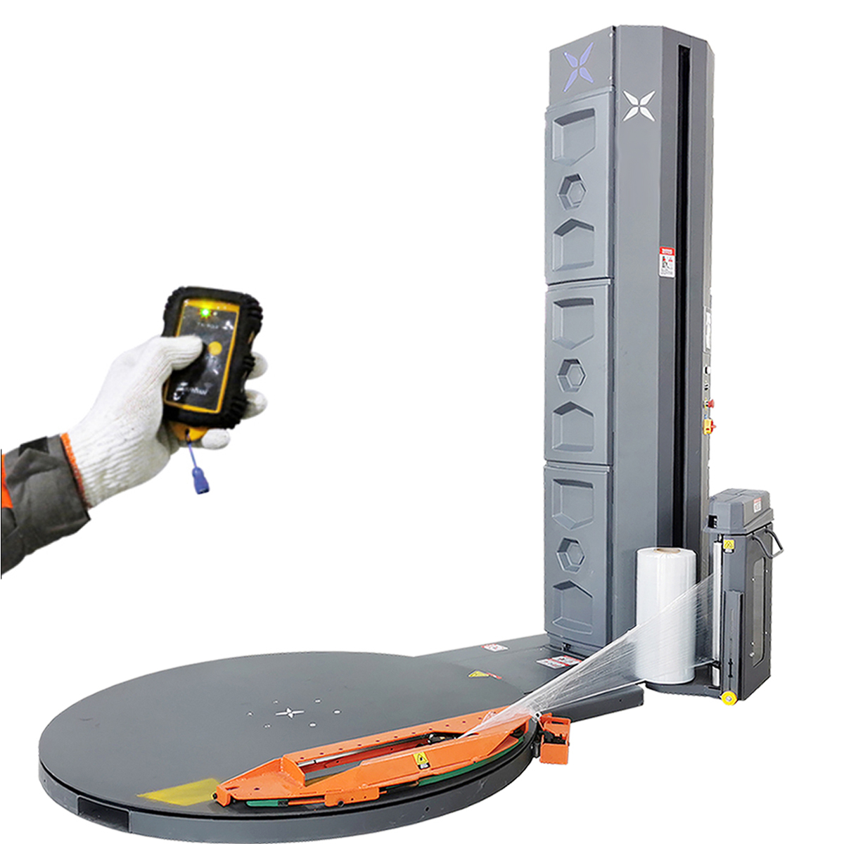 מכונת עטיפת משטחים אוטומטית SMARTWRAP X10 3000kg