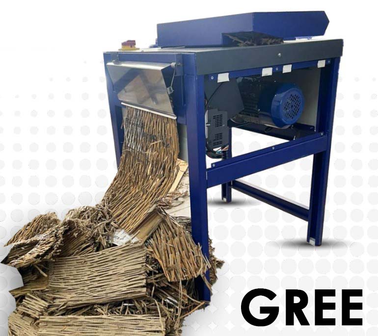 מגרסת קרטון תעשייתית GREE ES 422mm